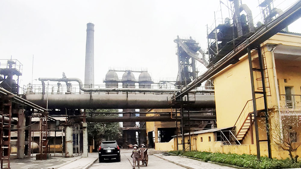 Quý II/2023, Nhà máy Luyện gang phấn đấu sản xuất 70.000 tấn quặng thiêu kết.