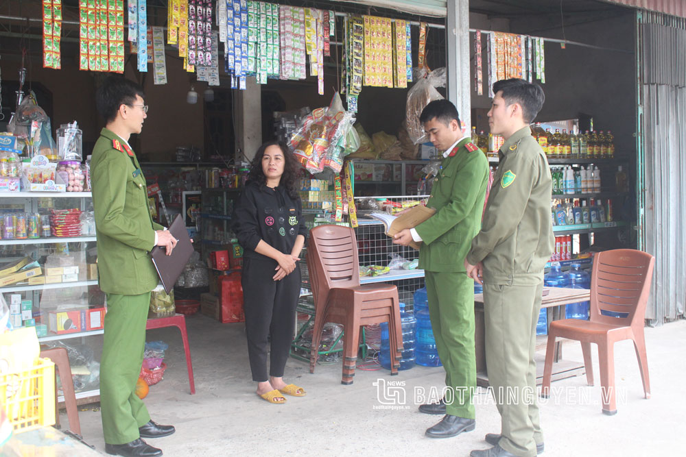 Sông Công tăng cường đảm bảo an ninh trật tự