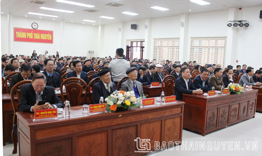 TP. Thái Nguyên: Gặp mặt nhân dịp Tết Nguyên đán