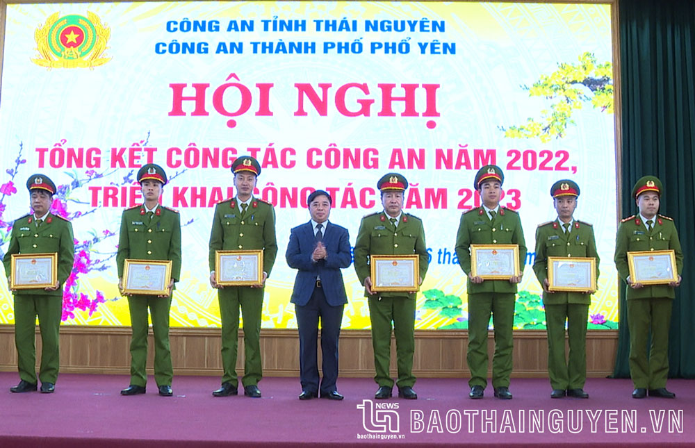 Công an Phổ Yên: Khám phá 147 vụ việc về trật tự xã hội