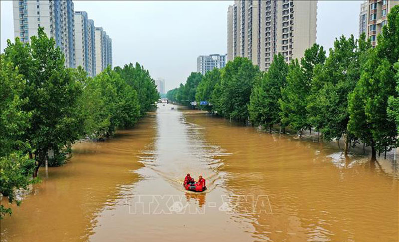 Biến đổi khí hậu gây khó cho các “thành phố bọt biển” Trung Quốc