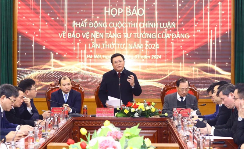 Phát động Cuộc thi chính luận về bảo vệ nền tảng tư tưởng của Đảng lần thứ tư