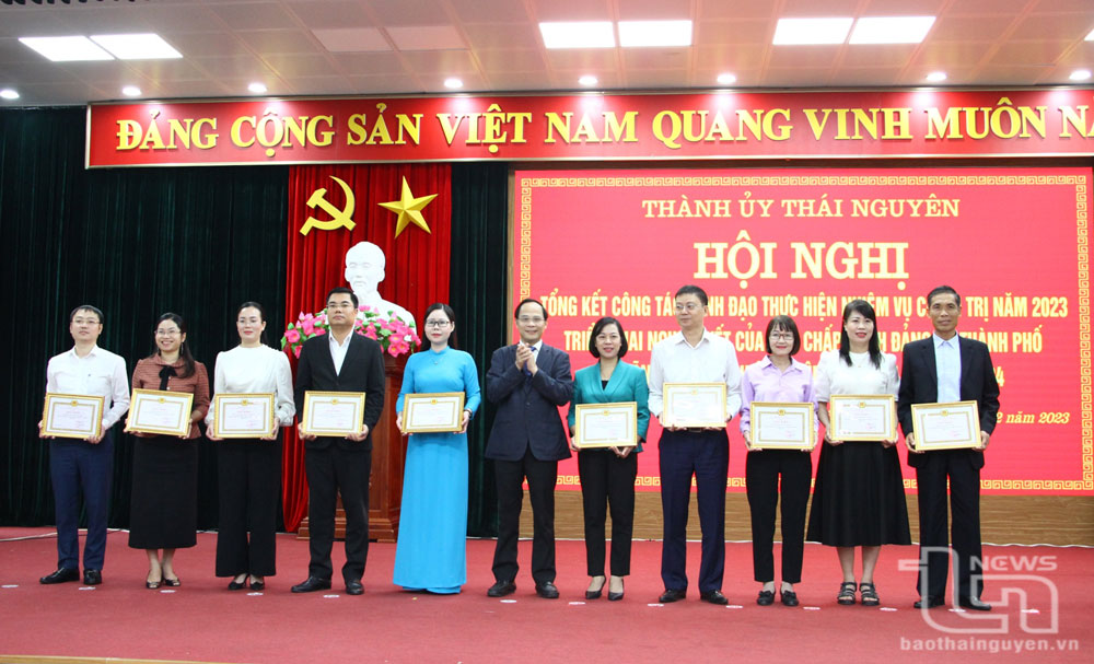 TP. Thái Nguyên: Xây dựng Đảng bộ ngày càng trong sạch, vững mạnh