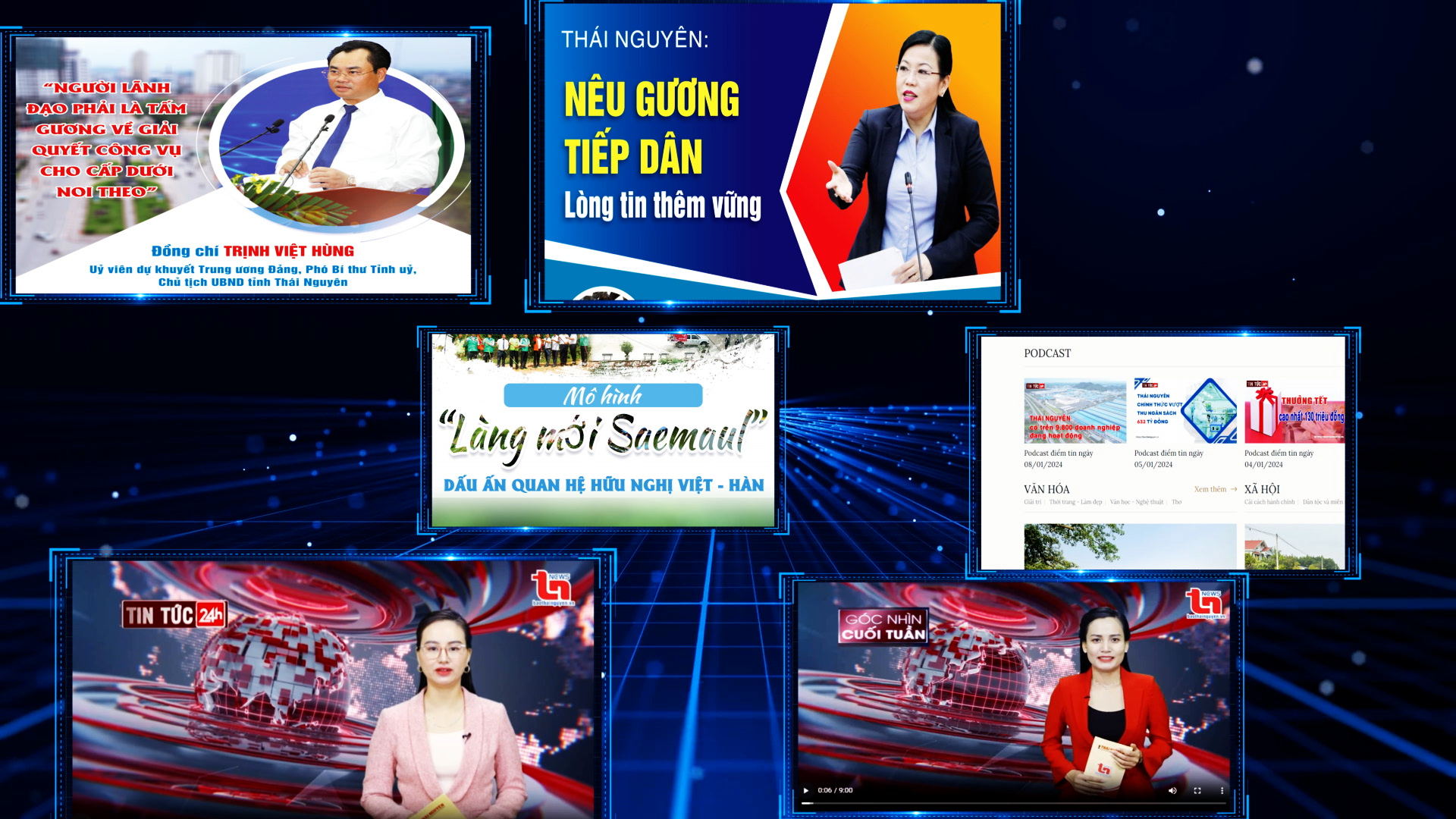 Báo Thái Nguyên năm 2024: Đổi mới, phát triển