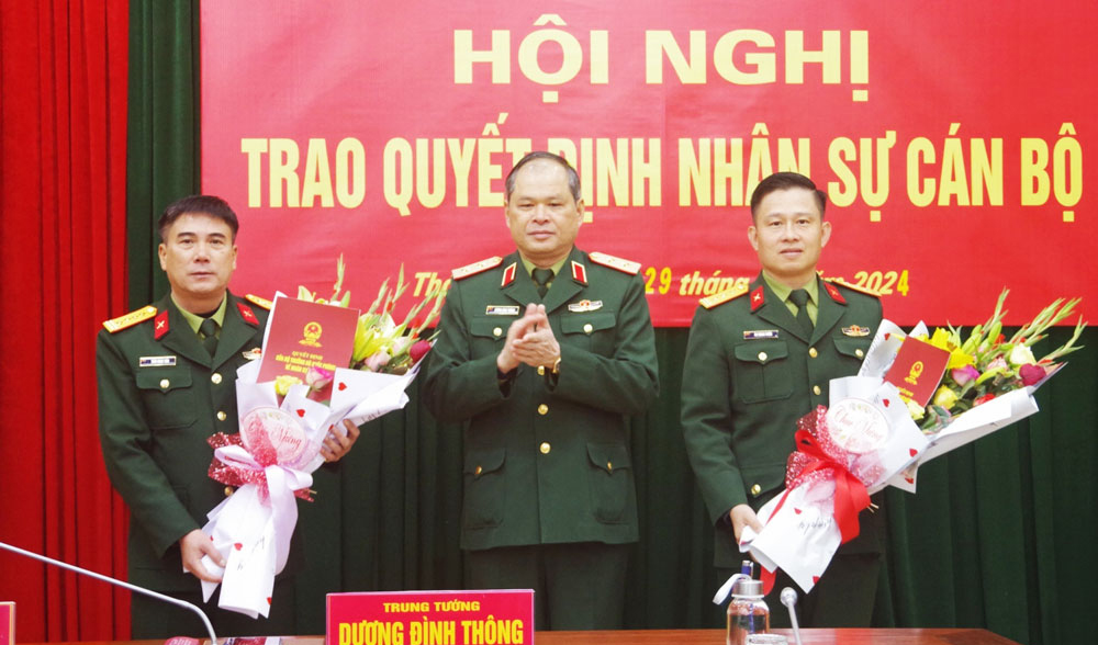 Đại tá Trần Ngọc Tiến được bổ nhiệm giữ chức vụ Chỉ huy trưởng Bộ CHQS tỉnh 