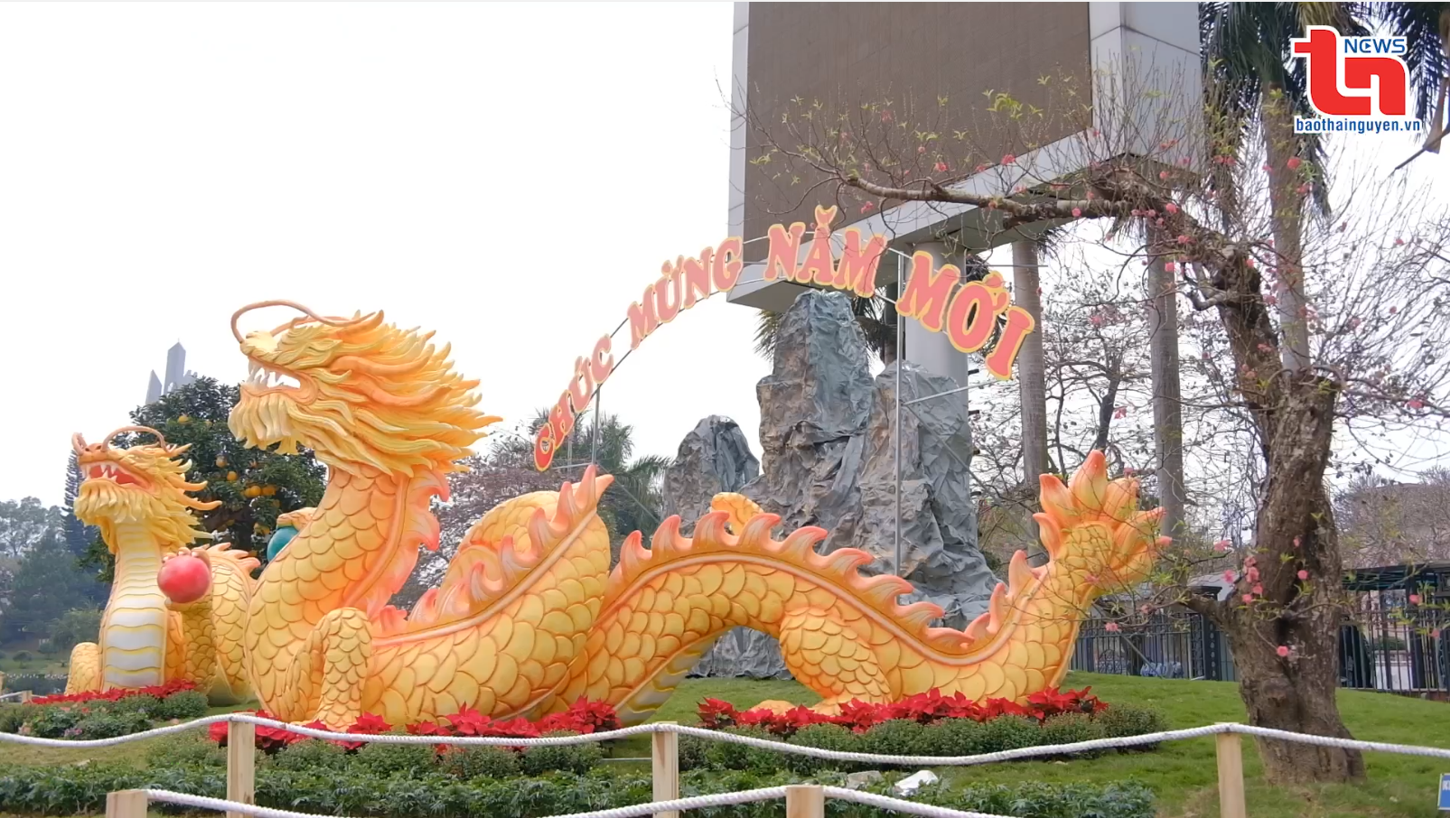 Độc đáo linh vật Rồng Thái Nguyên