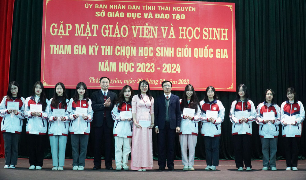 Thái Nguyên: 106 thí sinh tham dự Kỳ thi học sinh giỏi Quốc gia