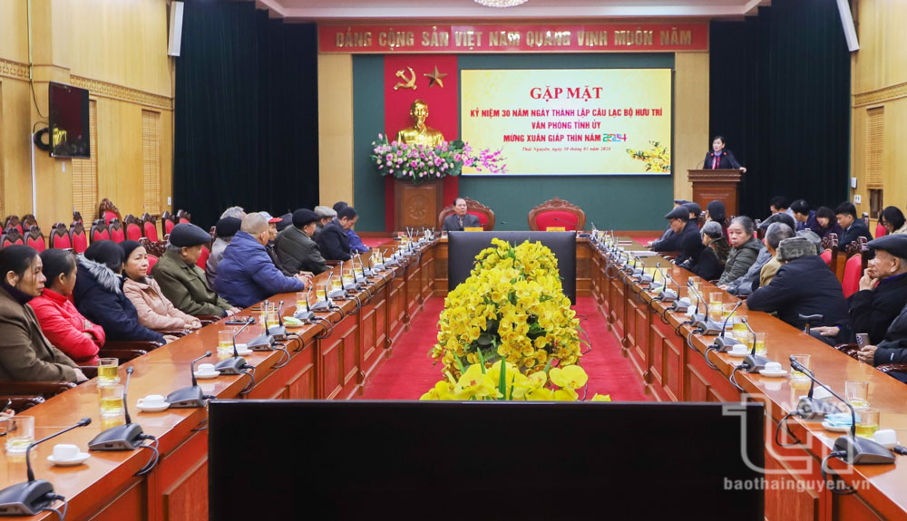 Quang cảnh buổi gặp mặt.