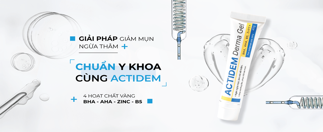 Sữa rửa mặt dạng Gel Actidem Derma pH Gel Cleanser chính thức được ra mắt