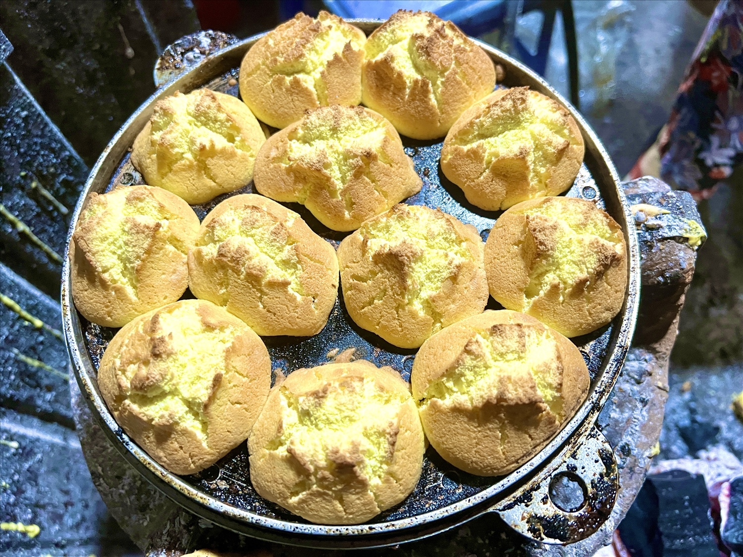 Bánh thuẫn - hương vị Tết xưa