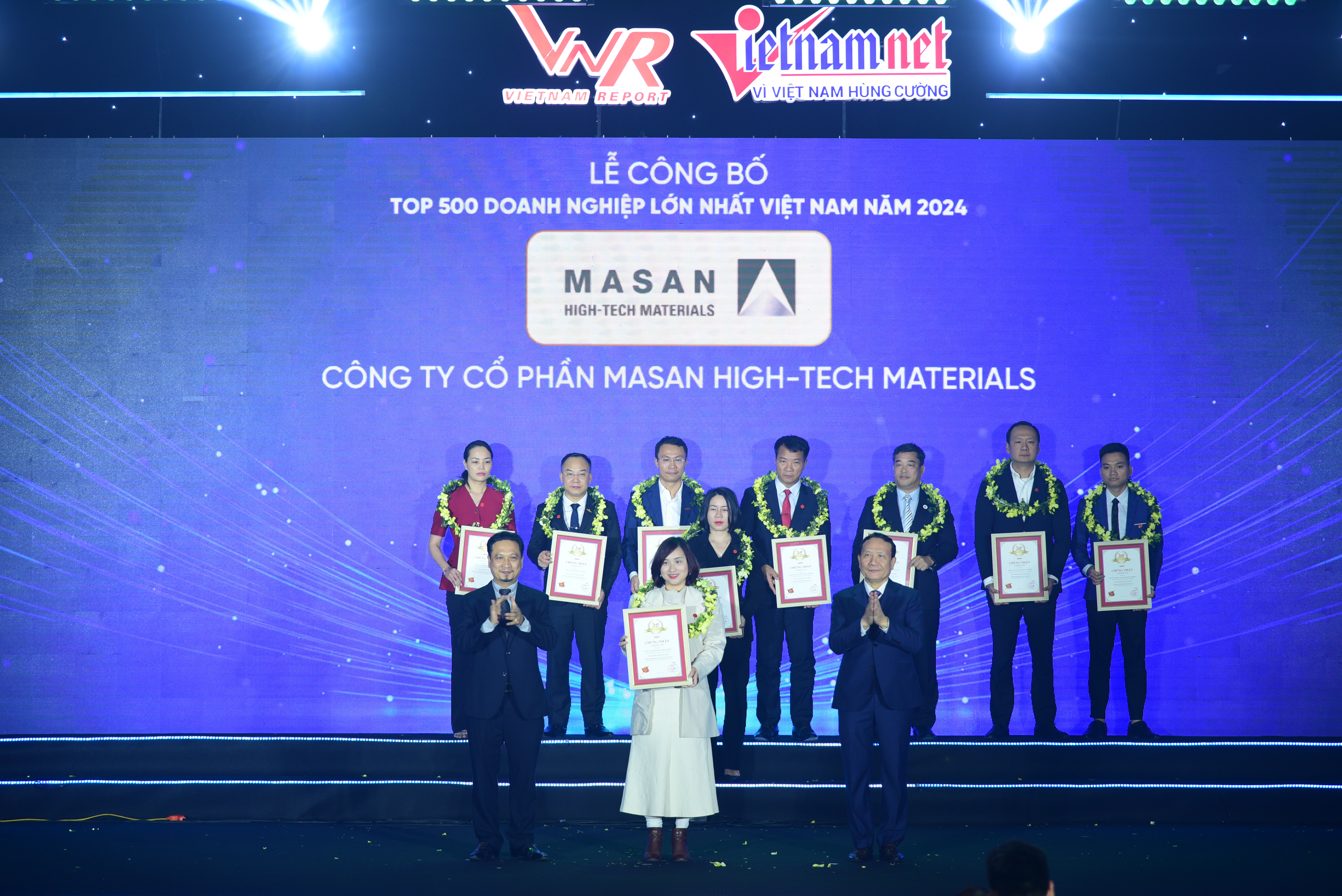 Masan High-Tech Materials: “Top 500 Doanh nghiệp lớn nhất Việt Nam năm 2024”