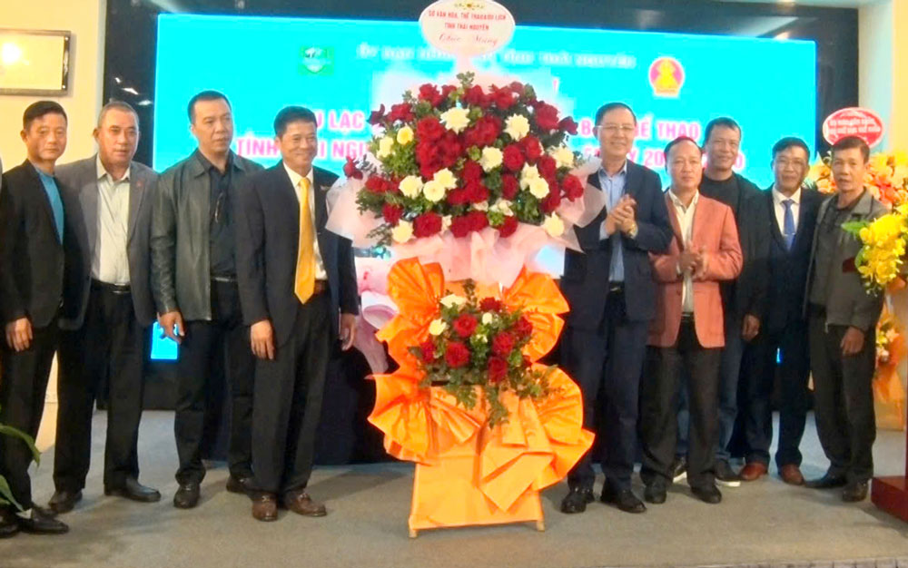 Đại hội thành lập Câu lạc bộ Bắn súng, bắn đĩa bay thể thao Thái Nguyên