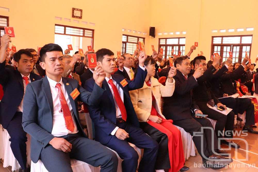 Huyện ủy Phú Bình: Đánh giá, rút kinh nghiệm đại hội điểm cấp cơ sở