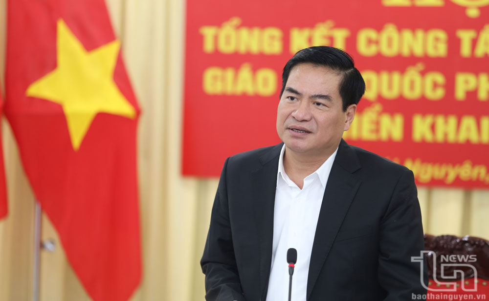 Tăng cường thực hiện nhiệm vụ quốc phòng gắn với phát triển kinh tế - xã hội