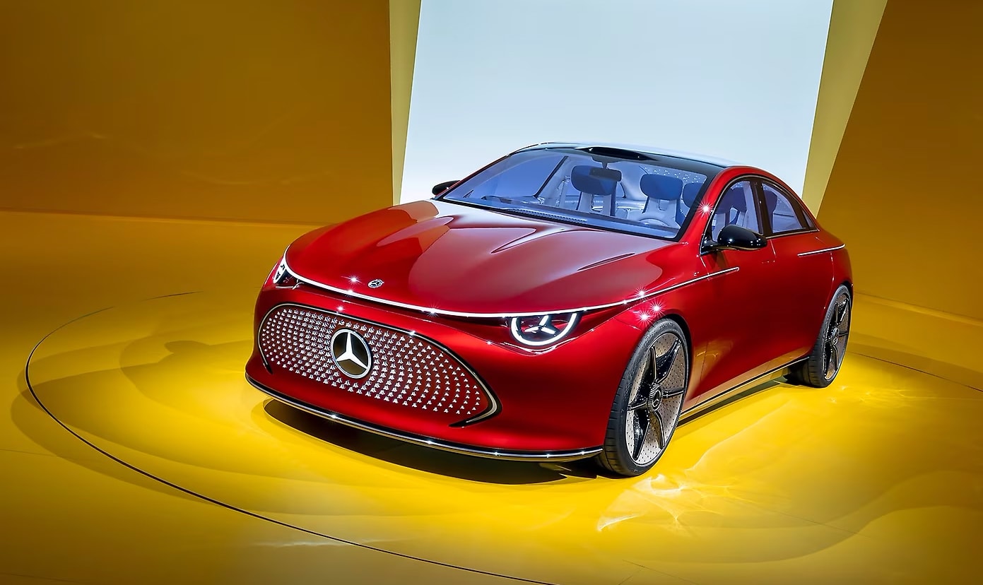 Mercedes-Benz CLA chạy điện sẽ cạnh tranh với Tesla Model 3 trong thời gian tới. Ảnh: MB