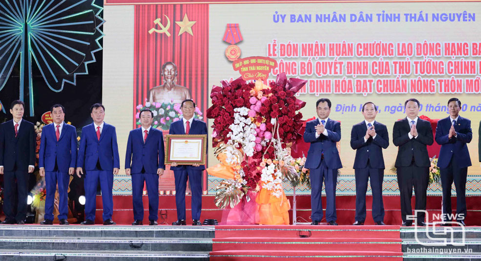 Huyện nông thôn mới Định Hóa - "Trái ngọt" từ sự chung sức, đồng lòng