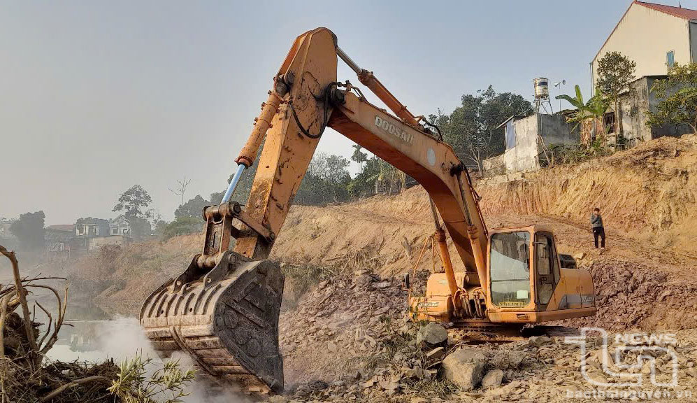 Đầu tư 18,8 tỷ đồng xây dựng kè khắc phục sạt lở bờ sông Cầu