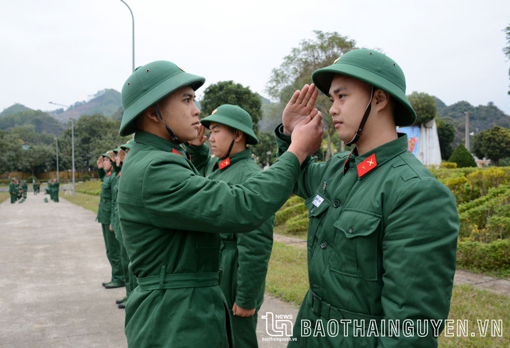 Từng động tác điều lệnh được hướng dẫn cặn kẽ.