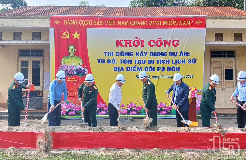 Đầu tư 42 tỷ đồng tu bổ Di tích lịch sử địa điểm đồi Pụ Đồn