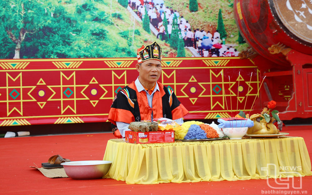 Lễ cầu phúc của dân tộc Dao.