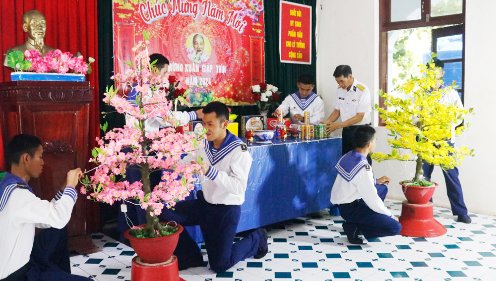 Tết sớm ở Trường Sa