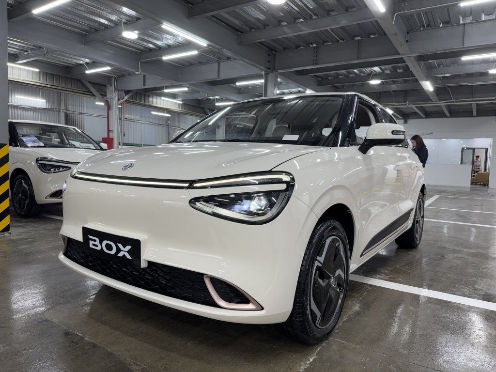 Xe điện BOX, một trong các mẫu ô tô Dongfeng bắt đầu mở bán tại Việt Nam trong năm 2025. Ảnh: Hoàng Linh
