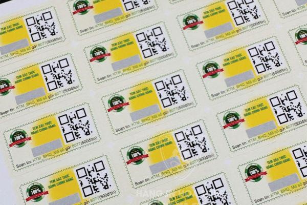  
In tem chống giả giá gốc tại xưởng