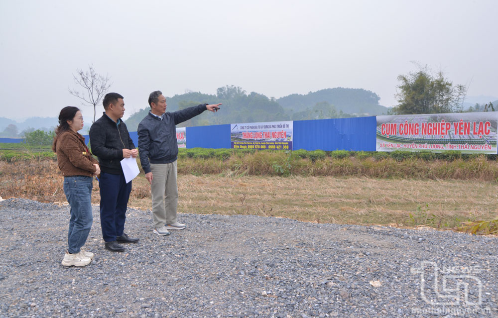 Phú Lương nỗ lực giải phóng mặt bằng các dự án