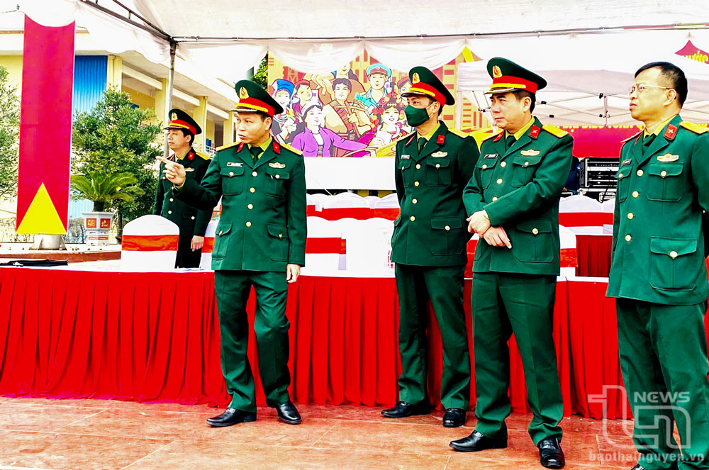 Kiểm tra công tác chuẩn bị Lễ giao nhận quân năm 2025