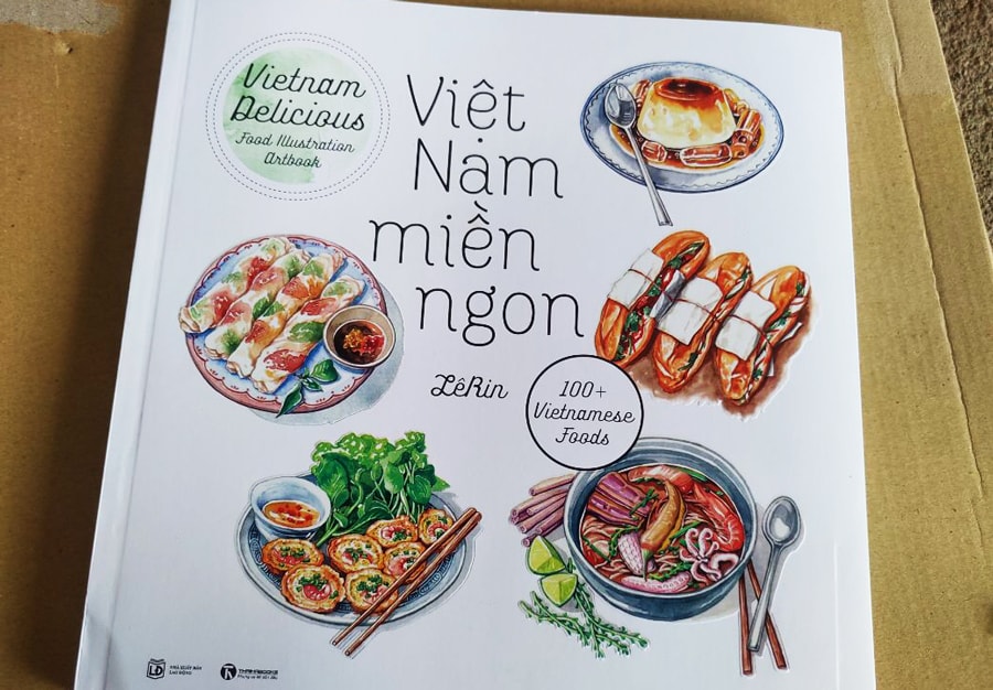 “Từ điển” món ngon nước Việt bằng tranh