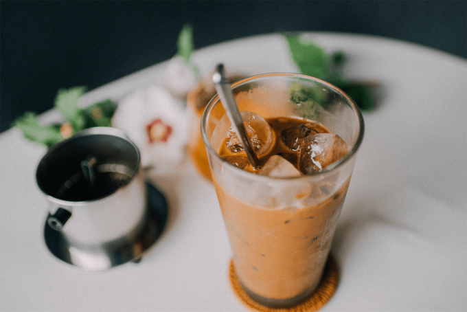 Cà phê sữa đá. Ảnh: Mina