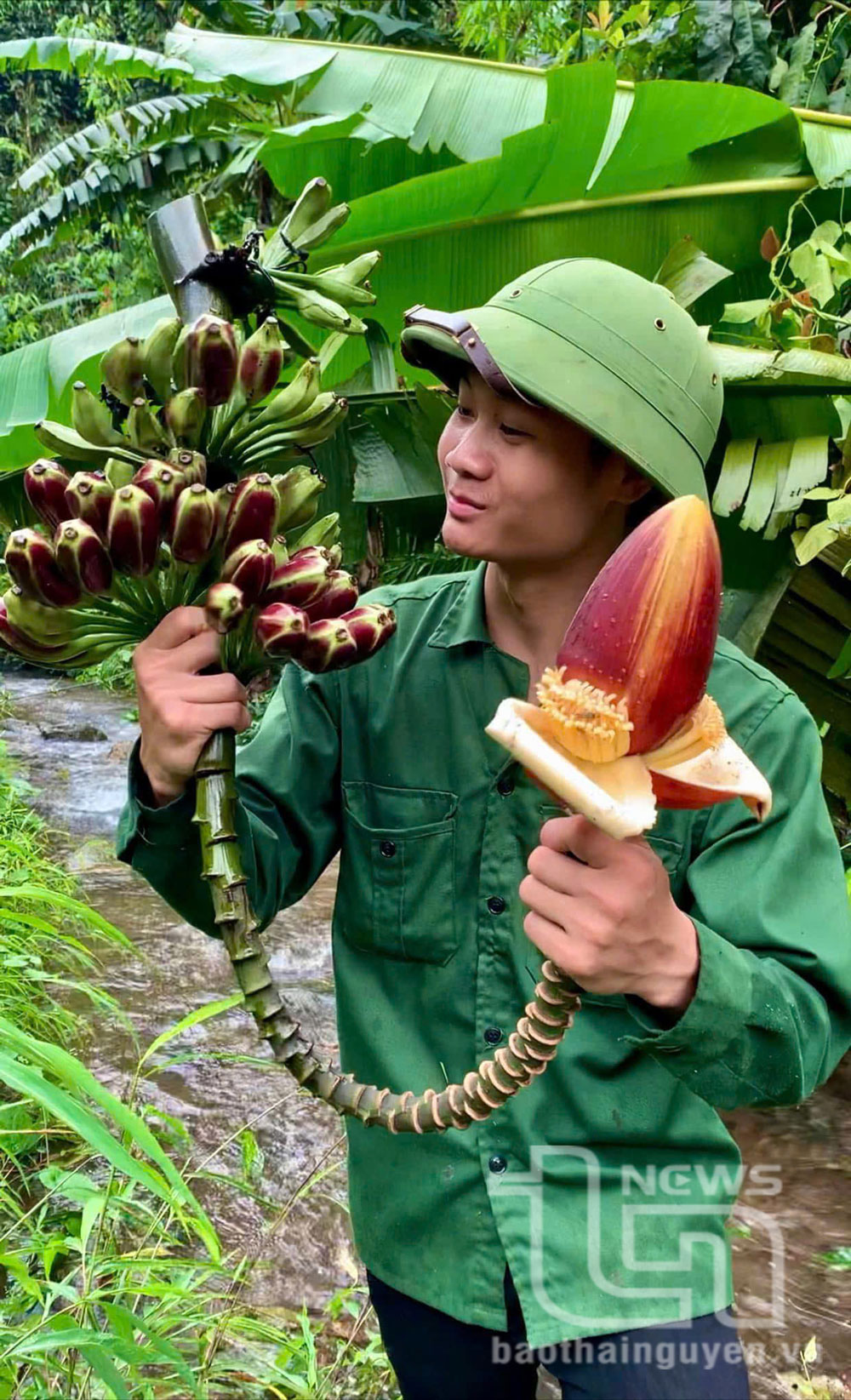 Nguyễn Văn Sơn tại xóm Phú Ninh, Phú Đình (Định Hóa) đã khiến nhiều người ngạc nhiên khi rất thành công trong việc quảng bá và kinh doanh nông sản địa phương.