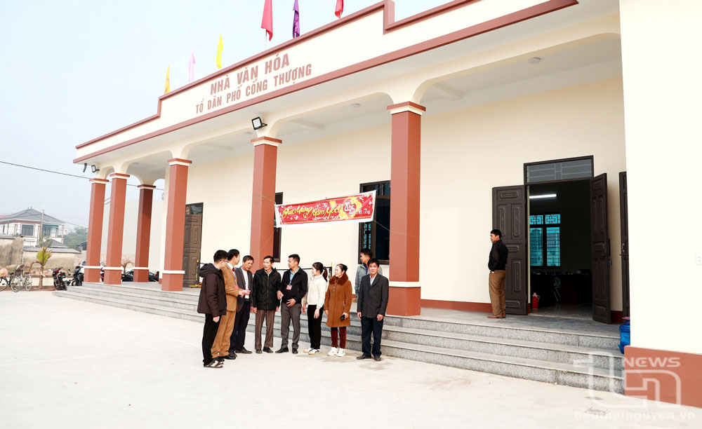 Phổ Yên khơi sức dân xây dựng nhà văn hóa