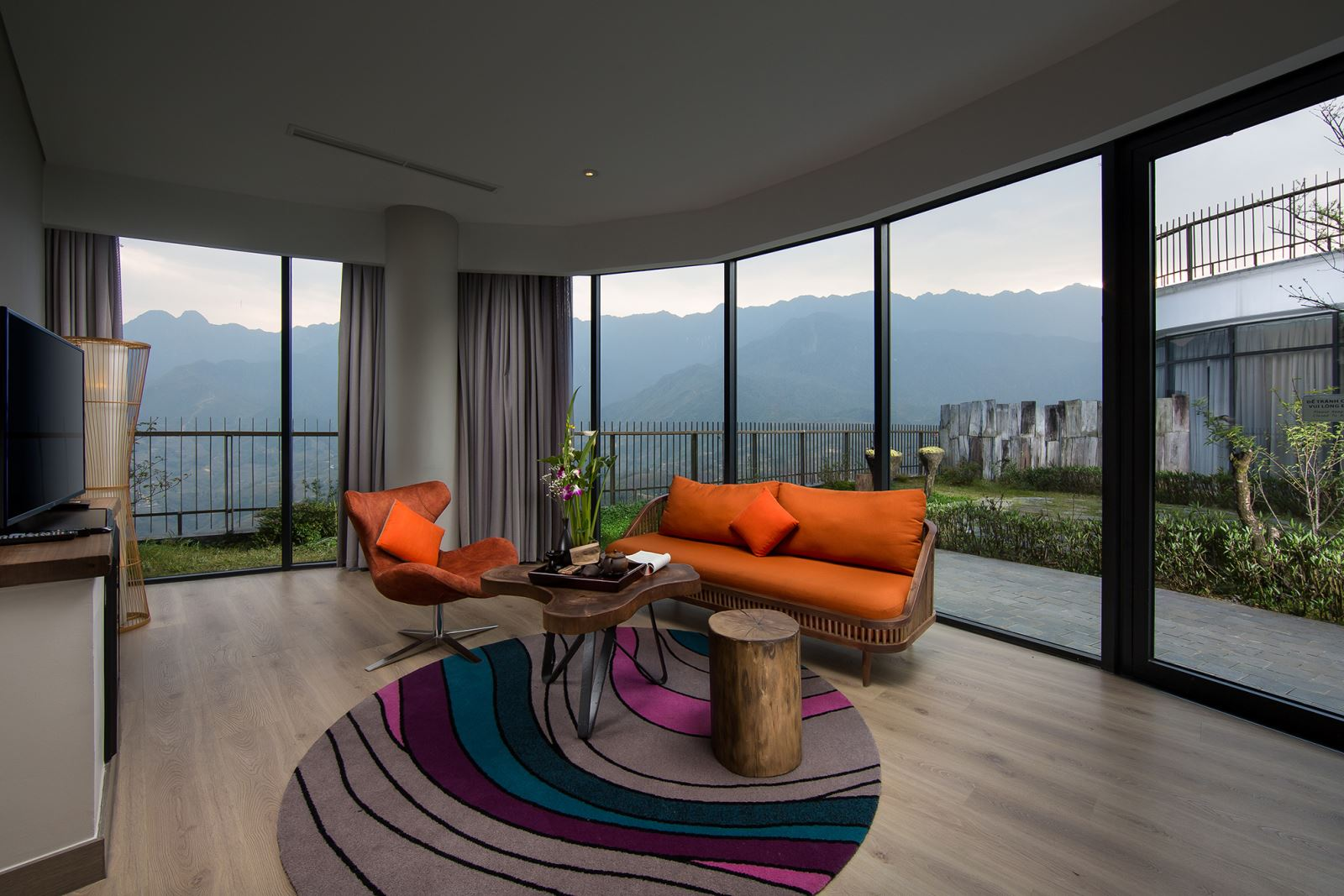  
Phòng nghỉ của Pao’s Sapa Leisure Hotel có không gian mở thoáng đãng