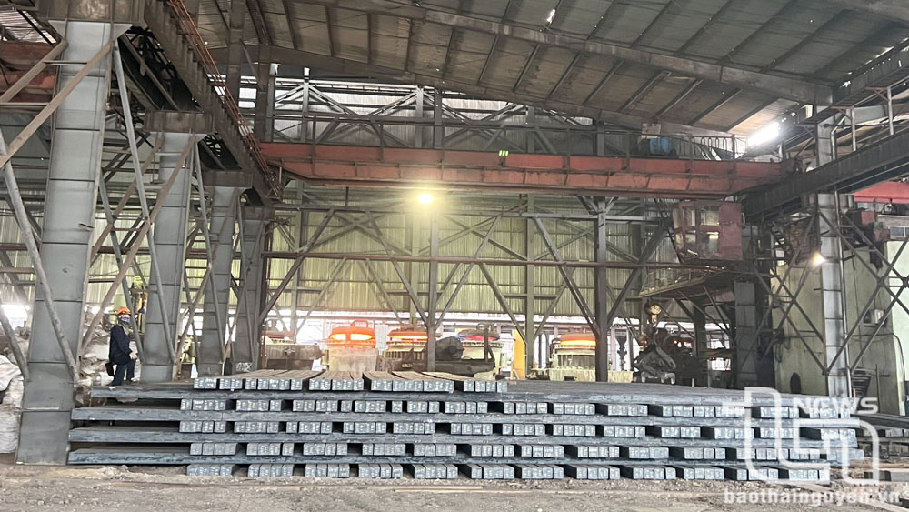 Sản phẩm phôi thép hợp kim thành phẩm của Công ty CP Thép Toàn Thắng.