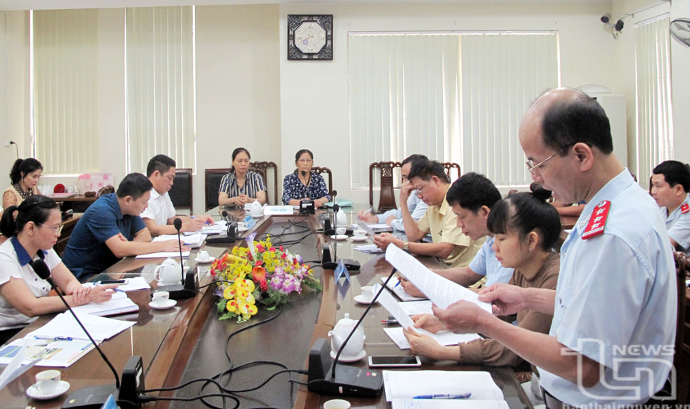 Nêu cao trách nhiệm tiếp công dân
