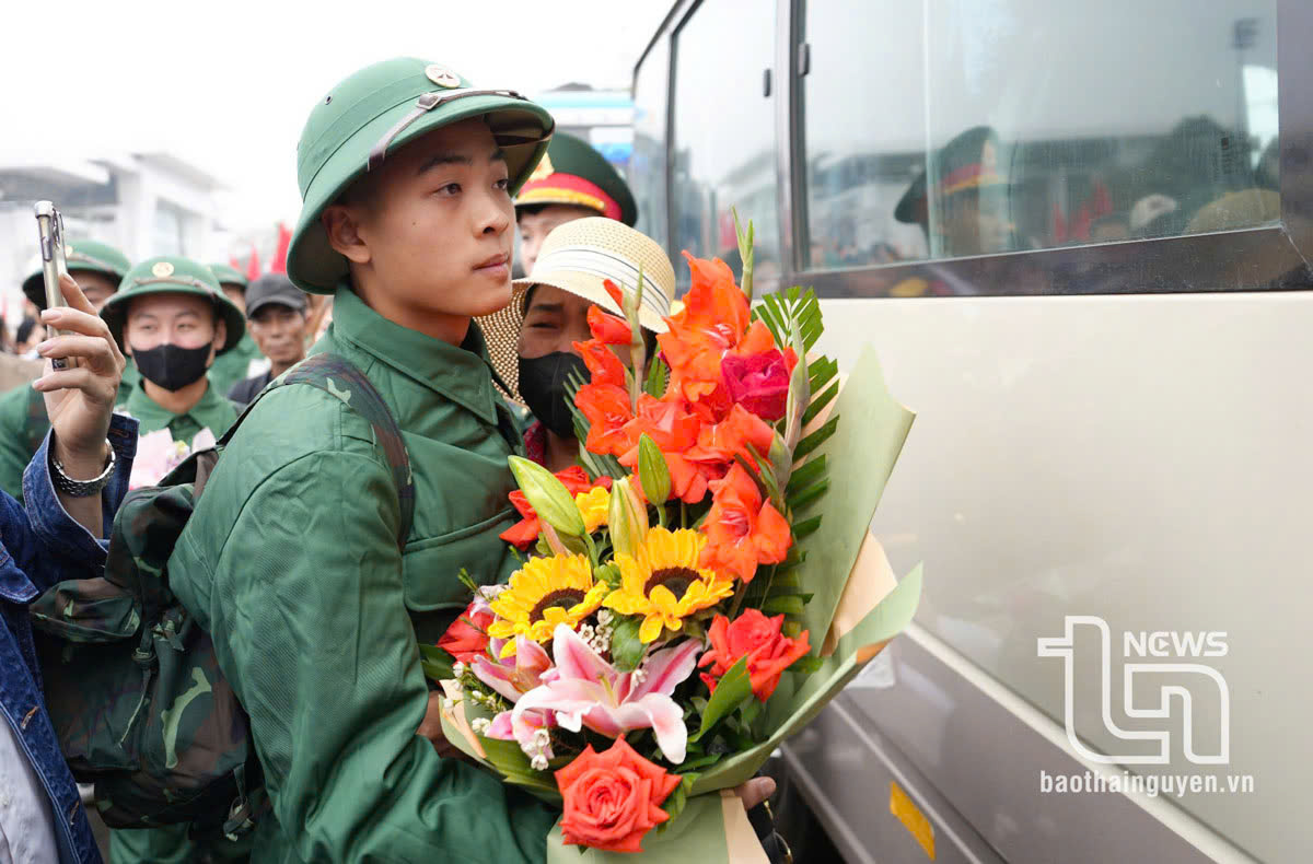 Tân binh của TP. Sông Công được giao cho các đơn vị: Trung đoàn 414 Sư đoàn 3; Lữ Đoàn 210; Lữ Đoàn 382; Đoàn nghi lễ quân đội và Công an tỉnh Thái Nguyên.