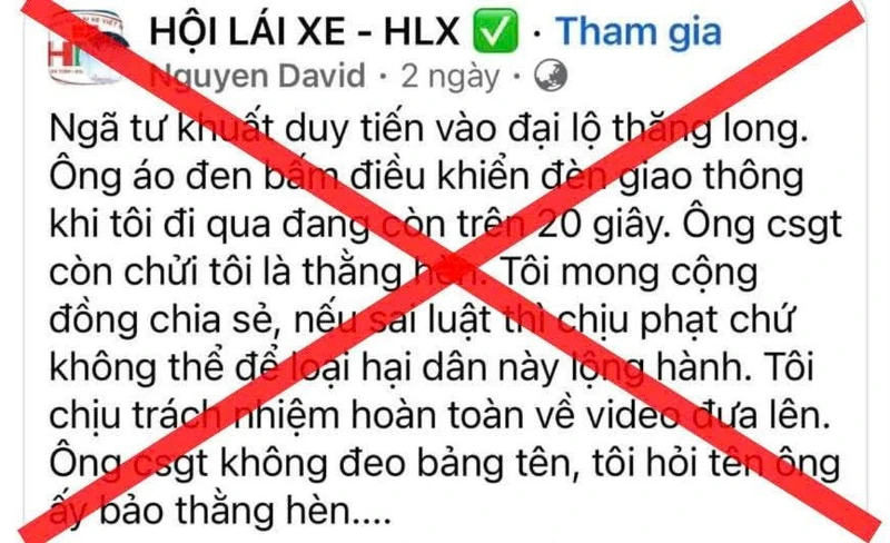 Công an Hà Nội bác thông tin "người đàn ông tự ý chỉnh đèn tín hiệu giao thông"