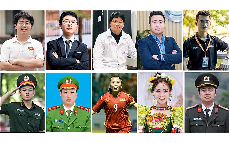 Công bố 10 gương mặt trẻ Việt Nam tiêu biểu năm 2022