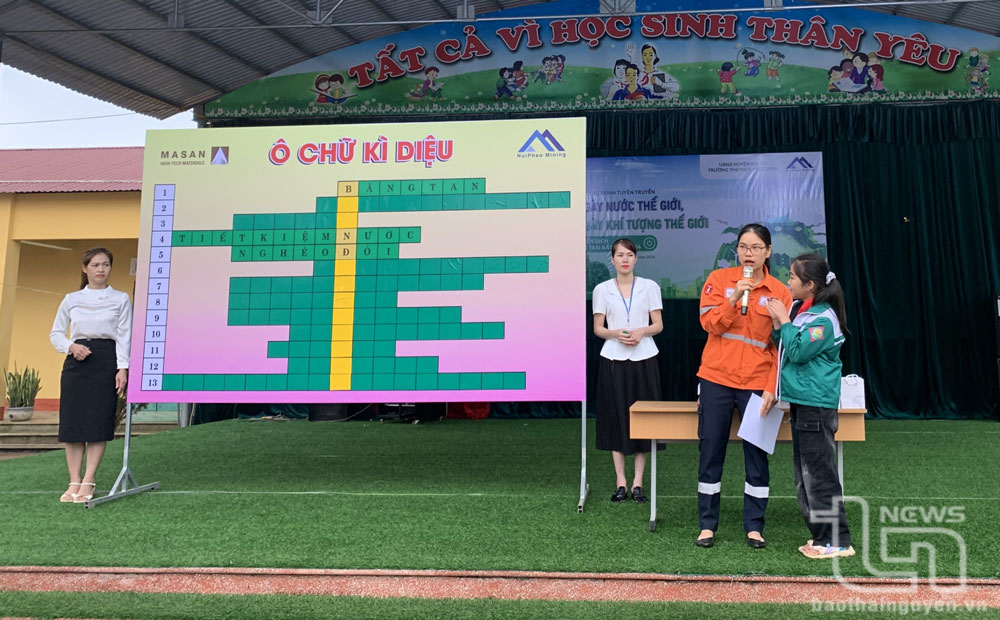 Công ty Núi Pháo: Lan tỏa kiến thức bảo vệ môi trường và ứng phó với biến đổi khí hậu