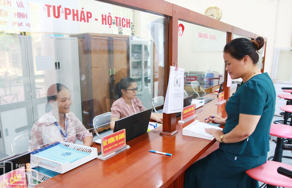 Tỷ lệ hồ sơ giải quyết đúng hạn đạt 99,63%