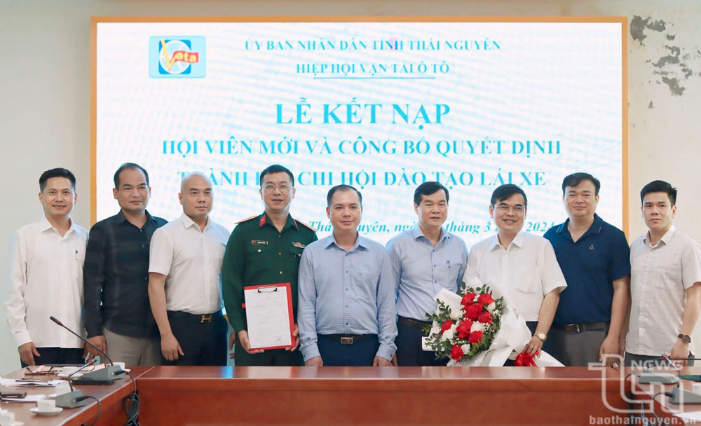 Hiệp hội Vận tải ô tô Thái Nguyên: Thành lập Chi hội Đào tạo lái xe