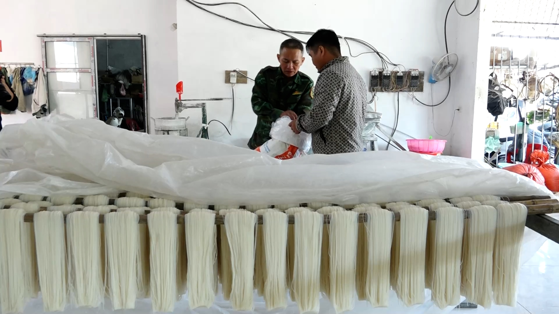 Mỳ, bún khô Tiến Diện – sản phẩm nông nghiệp tiêu biểu ở Võ Nhai