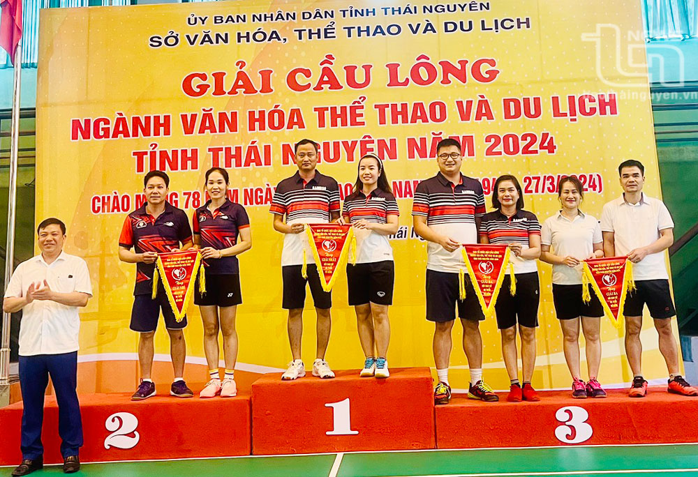 80 vận động viên tham gia Giải Cầu lông Ngành Văn hóa Thể thao và Du lịch