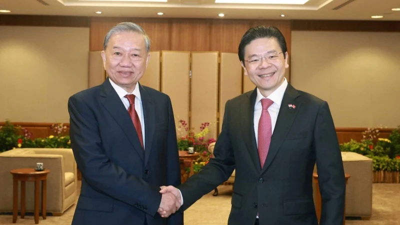 Việt Nam-Singapore nâng cấp quan hệ lên Đối tác Chiến lược toàn diện