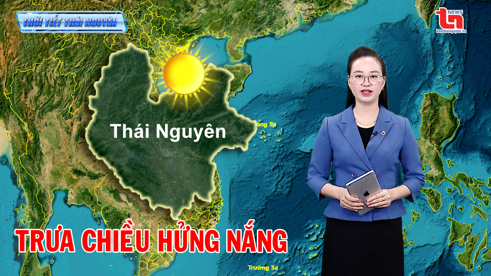 Dự báo thời tiết Thái Nguyên đêm 11/3 và ngày 12/3