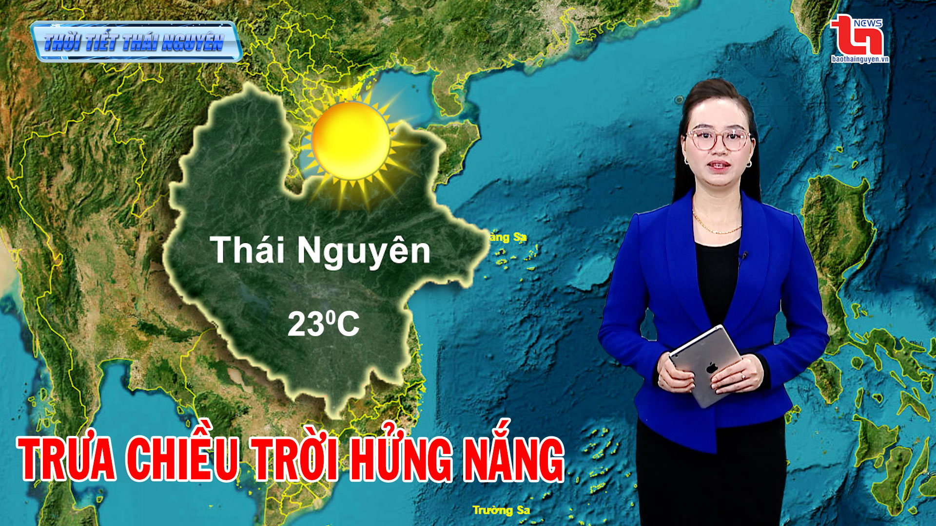 Dự báo thời tiết Thái Nguyên đêm 9/3 và ngày 10/3
