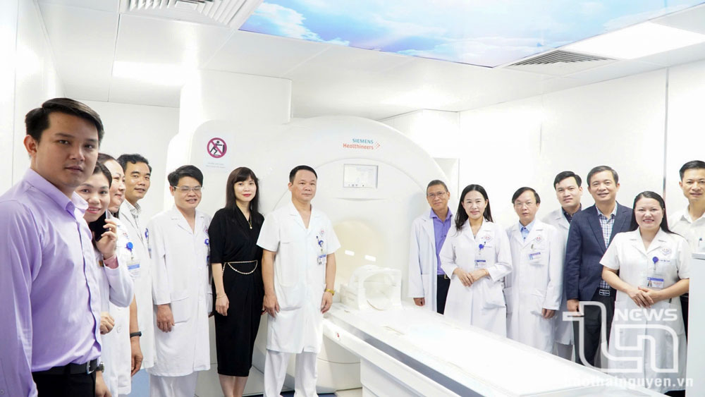 Bệnh viện Trung ương Thái Nguyên: Đưa vào sử dụng máy chụp cộng hưởng từ MRI 1.5 Tesla thứ 2