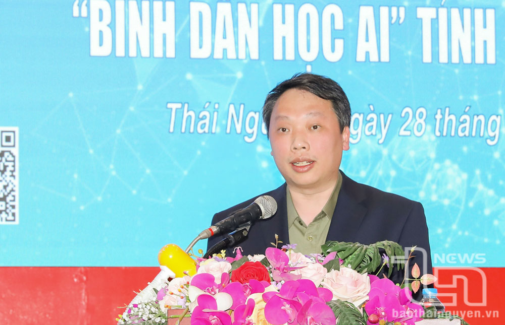Thái Nguyên: 55 ngày đêm tích cực triển khai Chương trình 'Bình dân học AI'