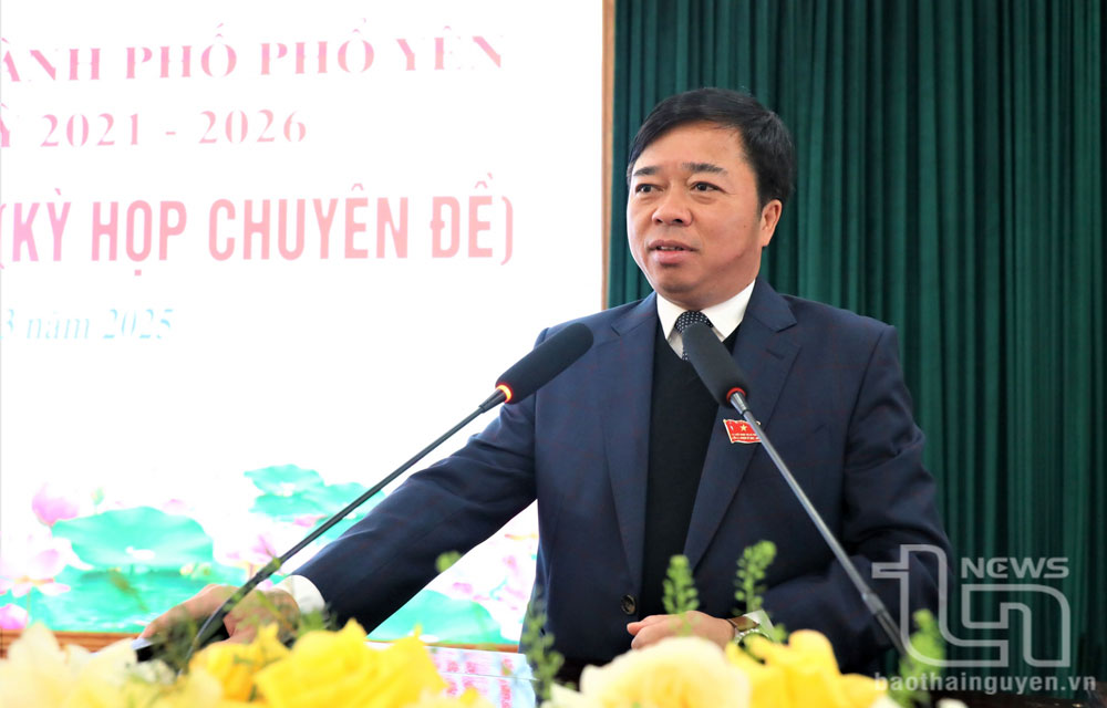 HĐND TP. Phổ Yên: Thông qua 10 nghị quyết về phát triển kinh tế - xã hội